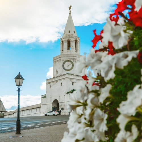 Спасская башня Казанского Кремля